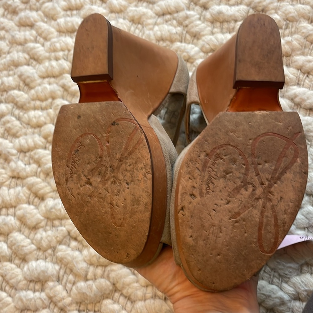 Sam Edelman Javi Suede Heels - Picture 7 of 10